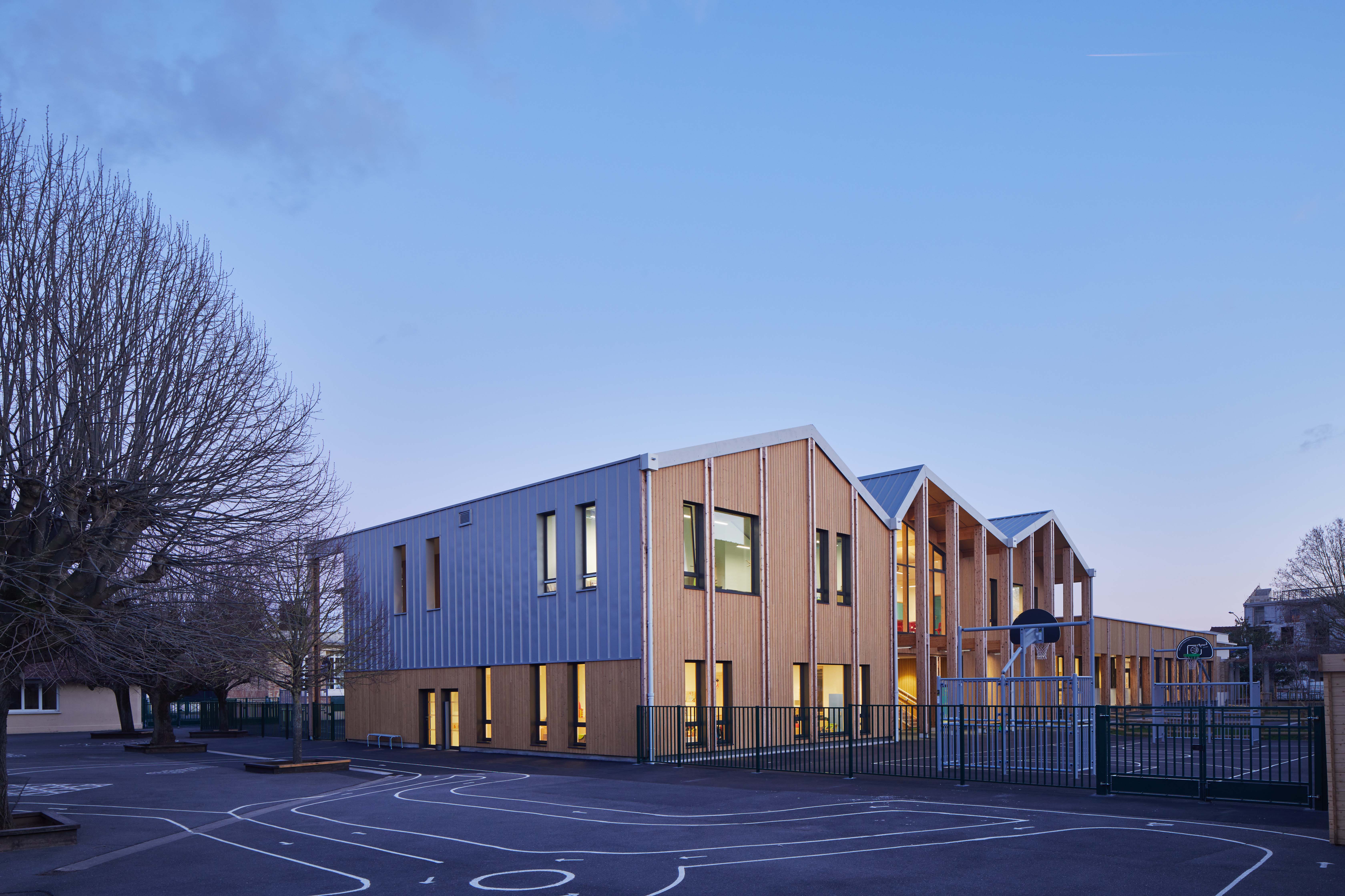Réhabilitation et extension du groupe scolaire Pasteur - image 1