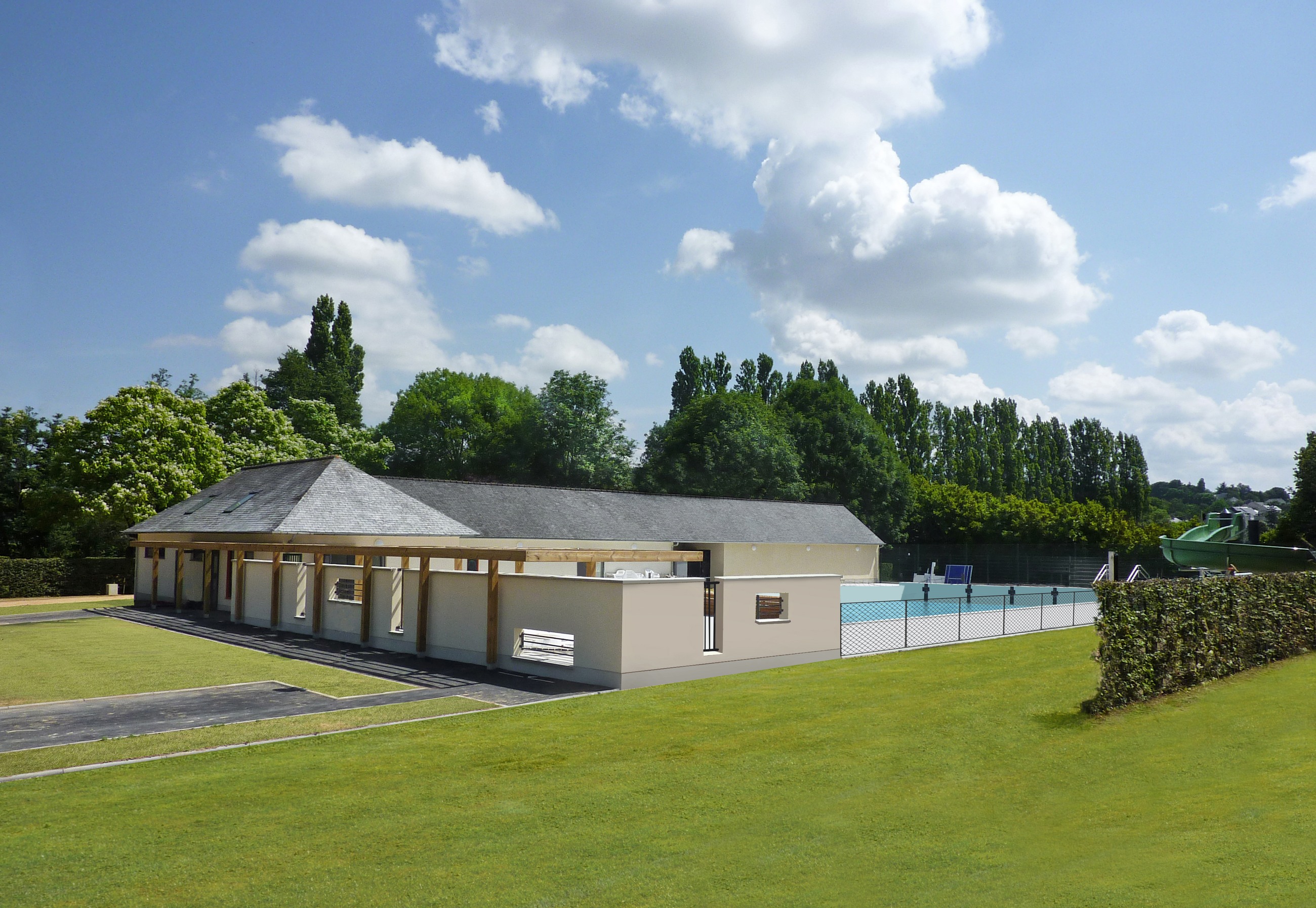 Réhabilitation de la piscine de Bais – image 4